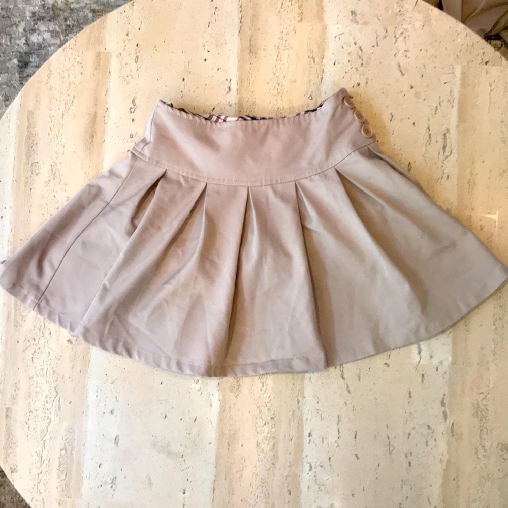 Bienzoe Girl’s Size 7 Adjustable Waist Skirt With Shorts